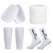 Sports & Outdoor Adult Thickened Short Tube Football Socks Shin Guard Strap Set Men And Women Football Sports Glue Football Non Slip Socks_desvips.com