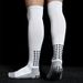 Men's Professional Sports Socks Non Slip Over The Knee Dotted Adhesive Soccer Socks Long Mid Calf_desvips.com