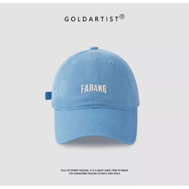 2025 New Light Hat Spring Summer, Sky Blue Curved Brim Letter Baseball Cap For Women And Men, Versatile_desvips.com