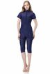Muslim Swimwear Short-sleeved Swimsuit Sun Protection Three-piece Swimsuit L006_desvips.com