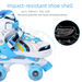 Kids Roller Skates For Ages 2-10, Beginner's Four-Wheeled Flash Double Row Skates, Boys And Girls Adjustable Inline Skates_desvips.com