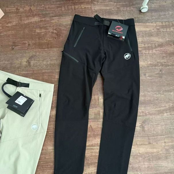 2025 Men's New Elephant Versatile Softshell Pants Casual Straight Windproof Slim Fit Outdoor Trousers_desvips.com