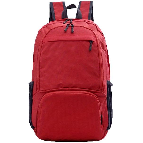 Lightweight And Durable Student Backpack, Foldable Large Capacity Hiking Bag, Portable Storage Backpack For Mountain Climbing And Travel_desvips.com