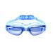 Hd electroplating waterproof anti-fog goggles Sunblock comfortable fashion ear protection dazzling swimming glasses_desvips.com