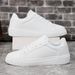 2024 New Men's White Casual Fashion Couple Women Platform Flats All Matching Walking Sneakers For Men Board Shoes_desvips.com