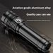 High-brightness Aluminum Alloy, Multifunctional Tactical, High-luminance, Long-range, Portable Mini Flashlight, Outdoor_desvips.com