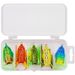 5pcs/15pcs Frog Fishing Bait Combo Soft Fishing Lures Kit Tackle Box Kits Pesca Pvc Frogs Unit_desvips.com