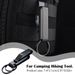 Steel Carabiner Car Keychain Belt Hanger Bottle Hook Camp Water Holder Tactical Outdoor EDC Buckle Tool_desvips.com