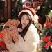 Christmas Decoration For Women Cosplay New Year Party Adult Costume Headwear Cute Warm Knitted Wool Hat_desvips.com