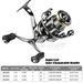 Double Crank Arm Metal Spinning Slant Mouth Shallow Cup Lure Micro Long Casting Raft Fishing Line Reel_desvips.com