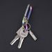 Titanium Alloy Pocket Sharp Portable Mini Folding Knife Keychain Pendant For Opening Packages And Unpacking_desvips.com