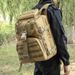 Solid Color Outdoor Tactical Backpack Large Capacity Expandable Waterproof Wear-Resistant Backpack Hiking Cross-Country Backpack Camouflage Backpack_desvips.com