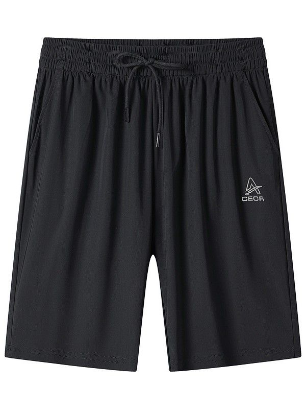 Manufacturer Wholesale High-quality Men's Ice Silk Shorts, Casual Running And Exercise P, Breathable Summer Sports_desvips.com