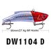Long Casting Lure 27.4G 9cm Plastic VIB Jig Lead Fish DW1104 Simulation Bait_desvips.com
