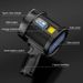 Cross-Border Multifunctional Flashlight Outdoor Solar Handheld High-Power Lighting Power Bank Strong Light Searchlight_desvips.com