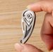 Titanium Alloy Mini D2 Conch Style Stainless Steel Folding Knife Portable Keychain Pendant Box Cutter_desvips.com