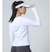 Hooded Long Sleeve Top Ice Cool Sun Protection Moisture Absorption Quick Dry Breathable Skin Clothing Thumb Button_desvips.com
