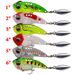 Vib Lure Bait Rotating Sequin Teasing Metal Fish Bait Vibrating Hard Bait Bait With Blood Groove Hook Fishing Gear Products_desvips.com