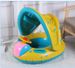 Pool & Accessories Kids Inflatable Dinosaur Swim Ring With Steering Wheel Sun Canopy Unicorn Pool Float Seat For Toddlers_desvips.com