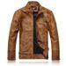 Men's Clothing men's motorcycle PU leather jacket leather jacket men's coat manufacturer leather jacket 8805_desvips.com