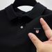 Short Sleeve T-Shirt Men's Turn-Down Collar Printed Polo Shirt Business Summer Top_desvips.com