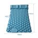 Outdoor Inflatable Cushion, Lightweight, Portable Outdoor Camping Foot-stitching, Moisture-proof Double Sleeping Mattress, Lunch Break Car Mattress_desvips.com