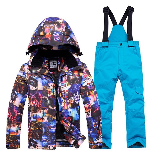 NOKO-New Boys' And Girls' Outdoor Warm Ski Suits, Top-of-the-line. Trendy Clothing_desvips.com