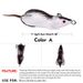 Lure Double Hook Simulation Frog Mouse 6cm 11.5g Soft Bait For Snakehead Fishing_desvips.com