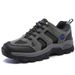 Men's Outdoor Sports Casual Hiking Breathable Thick Sole Wear-resistant Non-slip Waterproof Large Size With Fleece_desvips.com