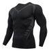 In Stock Men's Quick-Dry Long Sleeve Breathable Sweat-Wicking High Elasticity Tight Running Soccer Basketball Sports_desvips.com