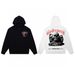 Trendy Brand Skull Print Heavy Cotton Unisex High Street Hooded Sweatshirt Long Sleeve Fashion_desvips.com