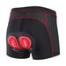 NOKO-ARSUXEO Men's Mesh Quick-drying Breathable Silicone Shock-absorbing Seat Cushion Mountain Road Cycling Underwear_desvips.com
