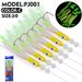 Luminous Squid Hook For And Mackerel, Boat Big Fish Bionic Lure Hook, 6 Hooks White Swordfish Hanging Fishing Set_desvips.com
