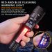 Strong light flashlight typ c rechargeable outdoor lighting flashlight with side light emergency with cob warning side work light_desvips.com