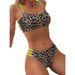 Bikini New Leopard Print Subsystem With Sexy Swimsuit_desvips.com