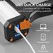 Cross-Border Gun-Type Searchlight P50 Strong Light USB Mobile Phone Charging Long-Range Outdoor Flashlight Spotlight_desvips.com