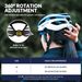 ROCKBROS Bicycle Helmet, Unisex Cycling Helmet with 4 Colors, Safety Helmet M/L 55-61cm_desvips.com