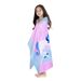 Swimming Towels Cartoon Beach Towel Enlarged Children Can Wear Bath Towel Bathroom Bath Pure Cotton Hooded Bath Towel Bathrobe_desvips.com