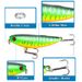 Lure Bait 5.7cm4.7g Surface System Small Pencil Fish Bait Zigzag Dog Bait Simulation Fish Bait Hard Bait Fishing Gear_desvips.com