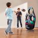 Three Hole Inflatable Football Ball Frame, Children's American Football Throwing Game Target, Inflatable Tumbler Toy_desvips.com