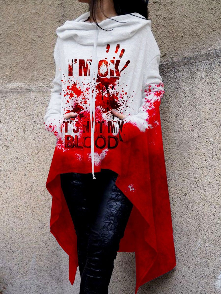 Women's Clothing Women's Autumn and Winter Fashion Sweatshirt Long Hooded Sweatshirt_desvips.com