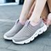 Men's shoes hollow breathable large size couple travel sports network running shoes_desvips.com