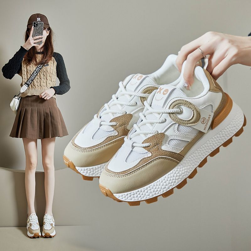 Spring Thick-sole Forrest Gump Shoes Casual Sneakers_desvips.com
