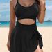 2026 New European And American Cross-Border Women's Backless One-Piece Bikini Push-Up Slim Beach Dress_desvips.com