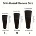 Football Shin Guards Socks Adult Children With Pockets Breathable Soft Sports Double Layer Shin Guards Socks_desvips.com