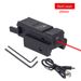 Tactical Low Base Mini Lower Mount Infrared Laser Sight Adjustable Up Down Left Right Calibrator USB Charging_desvips.com