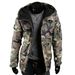 ActiveGo ActiveGo Ouma 2024 's European And American Casual British Camouflage Trendy Hooded Jacket Cotton Slim Fit Coat For_desvips.com