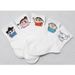 Women's Mid-calf Socks For Spring And Summer, All-season Cartoon Student Sports White Crayon Shin-chan College Style_desvips.com