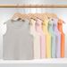 Children's Summer Modal Tank Top Boys Girls, Thin Candy-colored Base Shirt For Toddlers And Young Children_desvips.com
