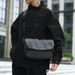 Cross-Border Messenger Functional Leather Film Water-Repellent Casual Shoulder Crossbody Men's Cycling Bag_desvips.com
